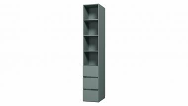 Шкаф открытый с ящиками